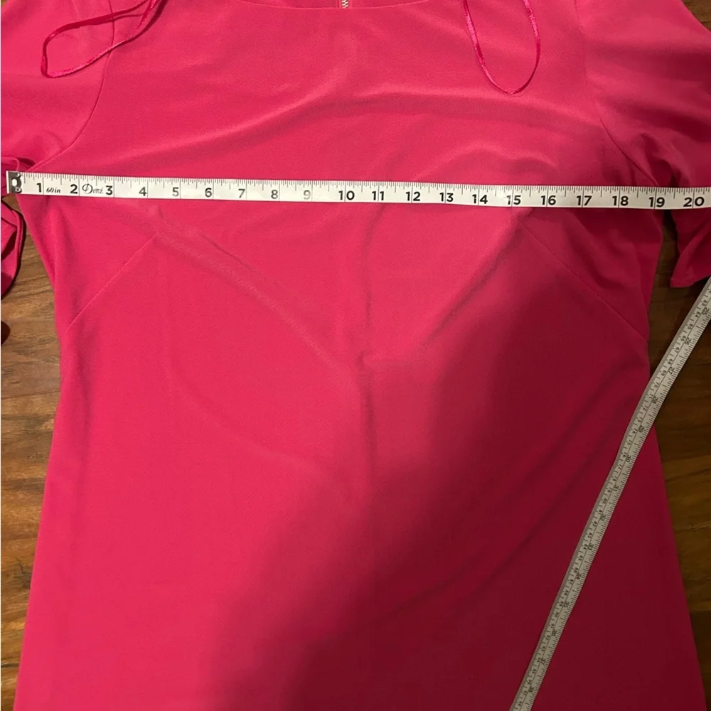 gabby skye midi dress Women’s Size 12 Pink ruffles Dainty Dress - Picture 4 of 5